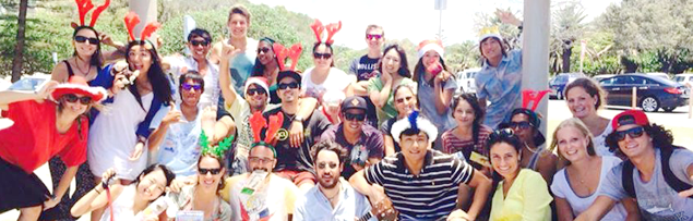 �o�[���[ �w�b�Y �����Q�[�W �J���b�W�@Burleigh Heads Language College